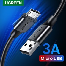 Betty Becky Ugreen Mikro USB Kablosu USB 2.0 Sync Şarj Kablosu Samsung Nokia Huawei Oppo Vivo Xiaomi Htc Blackberry Tablet Pc ve Çoğu Android Tablet Android Telefonlar Için (Yurt Dışından)