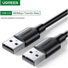 Betty Becky Ugreen USB - USB Kablosu Tip A Erkek - Erkek USB 2.0 Uzatma Kablosu Veri Aktarımı Için Sabit Disk Muhafazaları Yazıcılar Kameralar (Yurt Dışından)