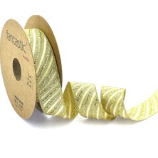 Fantastic Simli Dokuma Bordür Kurdele (22MM Genişlik - 10MT Uzunluk)