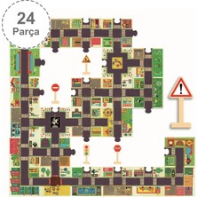 Djeco Dev Puzzle 24 Parça/ The City