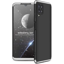 Kilifone - Galaxy M22 - Kılıf 3 Parçalı Parmak Izi Yapmayan Sert Ays Kapak