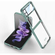 Kilifone - Galaxy Z Flip 4 - Kılıf Kamera Lens Korumalı Sert Kıpta Lensli Kapak