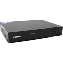 Wellbox Dvr 16 Kanal Kayıt Cihazı  1080N H265 P6SLİTE 5 In 1 Kayıt Cihazı WB-216N2H1S