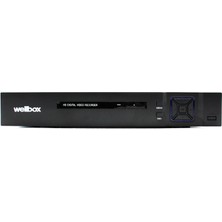 Wellbox Dvr 16 Kanal Kayıt Cihazı  1080N H265 P6SLİTE 5 In 1 Kayıt Cihazı WB-216N2H1S