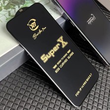 SKV Mobile iPhon X, XS  Super X Kavisli Ekran Koruyucu Kırılmaz Cam Ultra Kalınlık 0.40MM