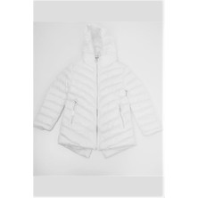 Nanica NC-422504 Kız Kapüşonlu Şişme Mont