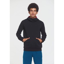 Clandestino Kapüşonlu Sweatshirt Siyah