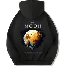 BRZ Collection Unisex Çocuk No1 Moon Hoodie