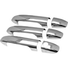 ZNZ Oto Aksesuar Mercedes  Vito W447 Krom Kapı Kolu 3 Kapı 2014 Üzeri P. Çelik