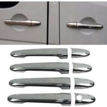 ZNZ Oto Aksesuar Vw Crafter Krom Kapı Kolu 4 Kapı P.çelik 2006-2016 Arası