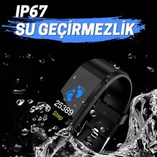 Dj 115 Plus Siyah Akıllı Saat