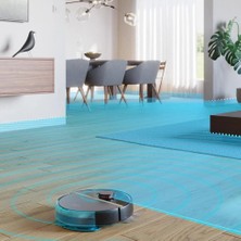 Philips Yeni Aqua Islak Kuru ve Mop Özellikli Ultra Emiş Gücü, 180DK Çalışma Süreli Premium Robot Süpürge - LUCİOLE BEYAZ LAMBADER HEDİYE!