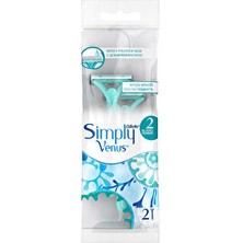 Gillette (3 Adet ) Gillette Simply Venus 2 Kullan At Kadın Tıraş Bıçağı 2'li