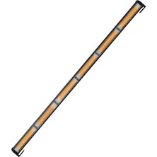 Wolfram Sarı Çakarlı Neon LED Bar Tepe Off Road Çalışma Lambası 10-30V 60W 91CM