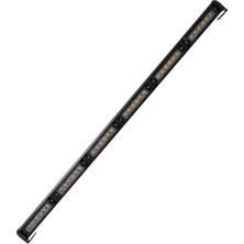 Wolfram Sarı Çakarlı LED Bar Tepe Off Road Çalışma Lambası 36 LED 10-30V 36W 91CM