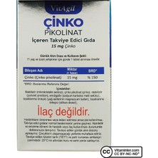 Allergo Vitagil Çinko Pikolinat 60 Tablet