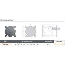 Fett Pld Matkap Açı Mastarı 60° - 82° - 90° - 118° - 120° - 135° - 150° - 160°