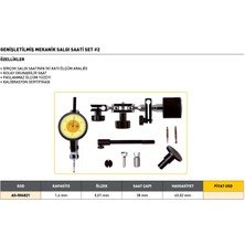 Fett 1,6mm Asimeto No 2 Genişletilmiş Mekanik Salgı Saati Set AS-504821