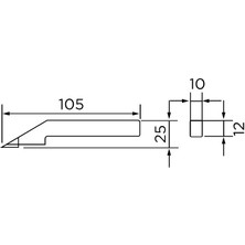 Fett 0-600 mm Asimeto Tek Kolon Dijital Yükseklik Mihengiri AS-625240