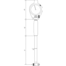 Fett 35-50 mm Asimeto Silindir Komparatörü AS-484220