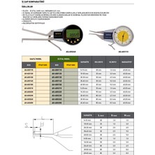 Fett 20-40 mm Asimeto Dijital İç Çap Komparatörü AS-400230