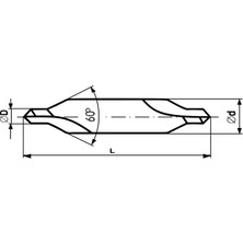 Fett 4,00MM Pld DIN333 Hss Punta Matka Matkabı