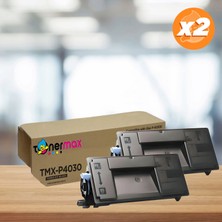 tonermax Utax P-4035MFP Muadil Toner 2'li Avantaj Paket / TMX-P4030 / P4035MFP