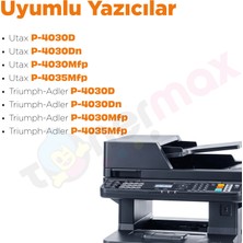 tonermax Utax P-4035MFP Muadil Toner 2'li Avantaj Paket / TMX-P4030 / P4035MFP