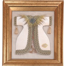Nusnus Kaftanlı Çerçeve Krem 48*58 cm