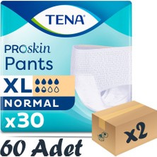 Tena Proskin Pants Normal Emici Külot 60 Adet 5.5 Damla XL Beden Unisex Kullanıma Uygun