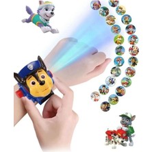 Paw Patrol Prestij Oyuncak Kartelalı Paw Patrol Saat 3038B,CHASE Projeksiyonlu Kol Saati