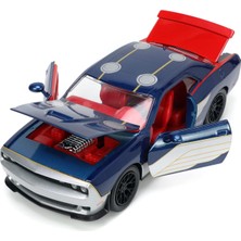 Jada Toys Marvel Thor 2015 Dodge Challenger Die-Cast Metal, 1:24 Ölçek