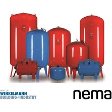 Nema Neq 50 - Yatık Tank 10 Bar - 50 Litre