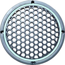 L-Sound Neon Işıklı 20 cm Hoparlör ve Midrange Kapağı - 2 Adet - Beyaz