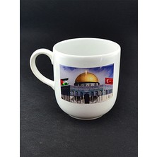 Anahtarlık Sepeti Filistin Mescid-I Aksa Baskılı Seramik Kupa Bardak