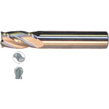 Fett 8 mm Mastercut Standart Sert Metal 2 Ağızlı Küresel Karbür Parmak Frezesi