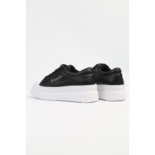 Benetton BN-31056 Kadın Sneaker Ayakkabı Siyah 36-40