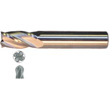 Fett 7 mm Mastercut Standart Sert Metal 4 Ağızlı Küresel Karbür Parmak Frezesi