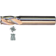 Fett 2,5 mm Mastercut Standart Sert Metal 4 Ağızlı Karbür Parmak Frezesi