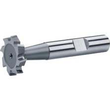 Fett 38,5X8 mm Zps DIN850 Hss Co5 Çapraz Dişli T Yarık Freze