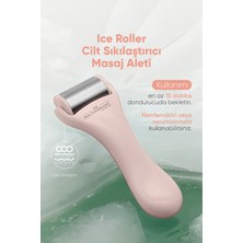Docteur Blanc Ice Roller Buz Terapisi Cilt Sıkılaştırıcı Masaj Aleti Pembe