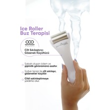 Docteur Blanc Ice Roller Buz Terapisi Cilt Sıkılaştırıcı Masaj Aleti Lila