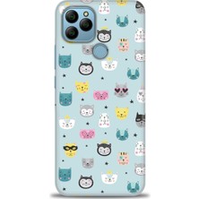 gmotp General Mobile Gm 21 Kılıf Hd Baskılı - Cats