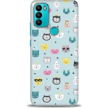 gmotp General Mobile Gm 21 Plus Kılıf Hd Baskılı - Cats