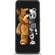 gmotp General Mobile Gm 10 Kılıf Hd Baskılı - Ayı ve Iskeleti