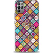gmotp General Mobile Gm 21 Pro Kılıf Hd Baskılı - Renkli Mozaik