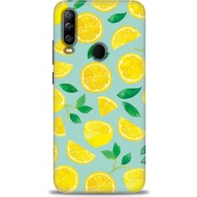 gmotp General Mobile Gm 20 Pro Kılıf Hd Baskılı - Limon Dilimleri