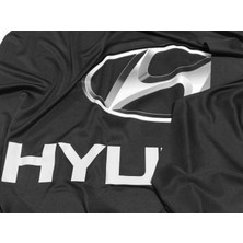 Teksin Hyundai Accent 3 Hatchback (2006-2010) Siyah Kumaş Garaj Brandası Penye Branda Örtü