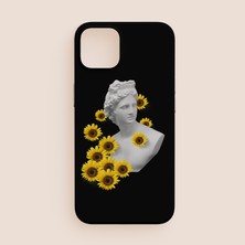 Offo Ayçiçekleriyle Rönensans Tasarımlı iPhone 12 Pro Telefon Kılıfı