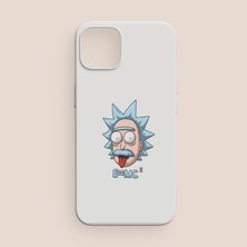 Offo Einstein Rick Tasarımlı iPhone 13 Pro Max Telefon Kılıfı